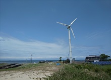 愛知県美浜町風力発電所
