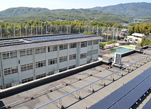 京都市公募型プロポーザル事業　京都市立大原野中学校太陽光発電所